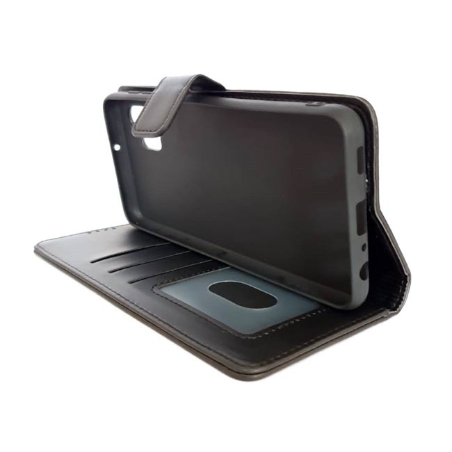 Samsung A32 5G phone case wallet cover flip anti drop anti slip shockproof black